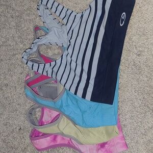 Racerback Sports Bra Bundle 4PC - Small